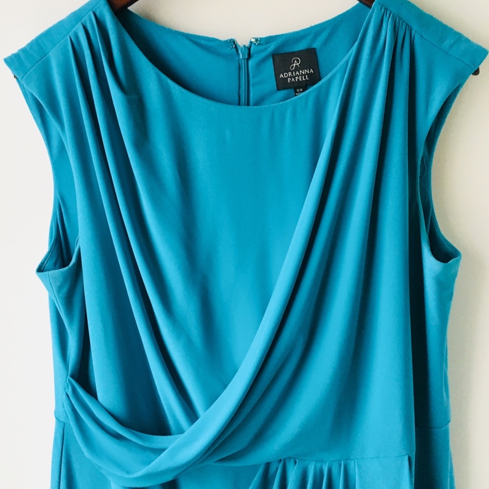 Adrianna Papell Faux Wrap Dress